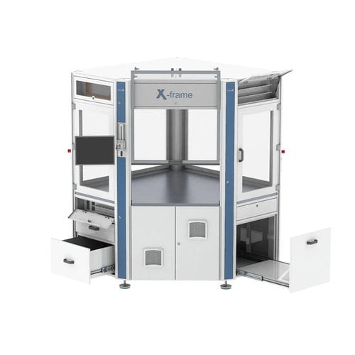 Armazón de máquina octogonal - X-frame - häwa GmbH - hexagonal / para sistema de indexación rotativa