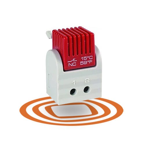 Termostato para armario eléctrico - 3150 series - häwa GmbH - bimetálico / capilar / NA
