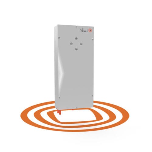 Intercambiador de calor de tubos aleteados - 311 series - häwa GmbH - aire-agua / de cobre / de aluminio