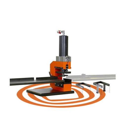 Punzonadora automática - AlCu-Press - häwa GmbH - hidráulica / para perfiles de aluminio / de corte transversal