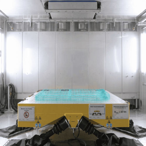 Cámara de pruebas con mesa de vibración multiaxial - CTS Clima Temperatur Systeme GmbH - climática / de temperatura / para batería