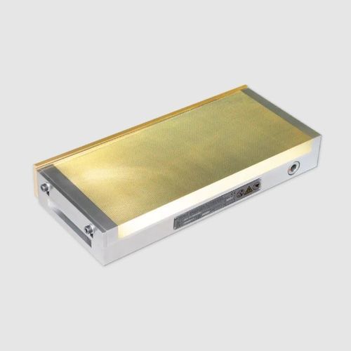 Placa magnética con imán permanente - 243.01 - SAV GmbH - rectangular / para rectificado / para piezas grandes
