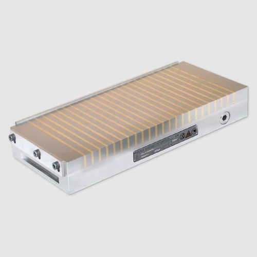 Placa magnética con imán permanente - 243.11 - SAV GmbH - rectangular / para rectificado / para fresado