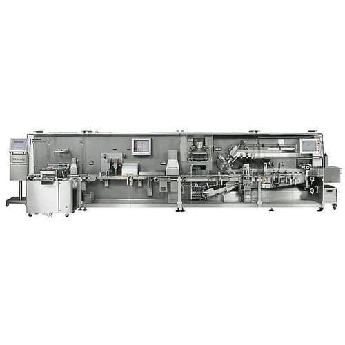 Encartonadora lateral - P series - Körber Pharma - para la industria farmacéutica / de alta velocidad / compacta