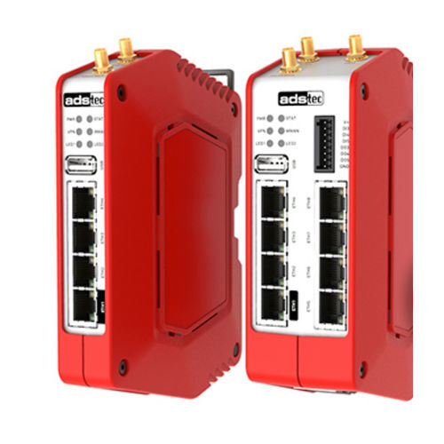 Firewall industrial con función VPN - IRF3000 - ads-tec - en riel DIN