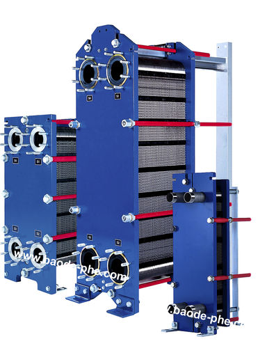 Intercambiador de calor de placas y juntas - BH/BS Series - Baode heat exchanger co.,ltd - líquido-líquido