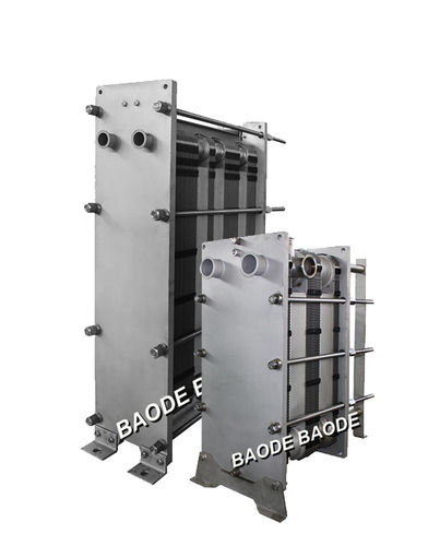 Intercambiador de calor de placas - Baode heat exchanger co.,ltd - líquido-líquido / sanitario / para proceso de pasteurización