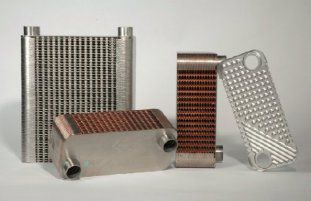 Intercambiador de calor de placas brasadas - Baode heat exchanger co.,ltd - líquido-líquido / de cobre