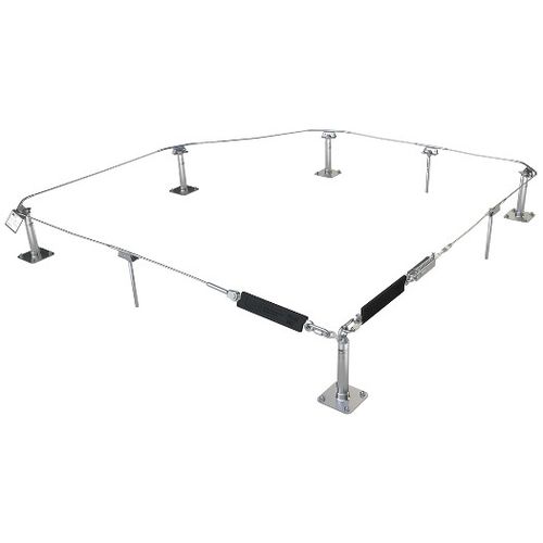 Línea de vida horizontal - ABS-Lock SYS II - SafetyConcept s.a. - anticaída / para trabajo en alto / suspendida