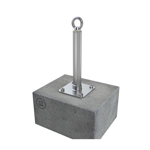 Anclaje anticaída de acero inoxidable - ABS-Lock X-SR-AS - SafetyConcept s.a. - para techado / de hormigón