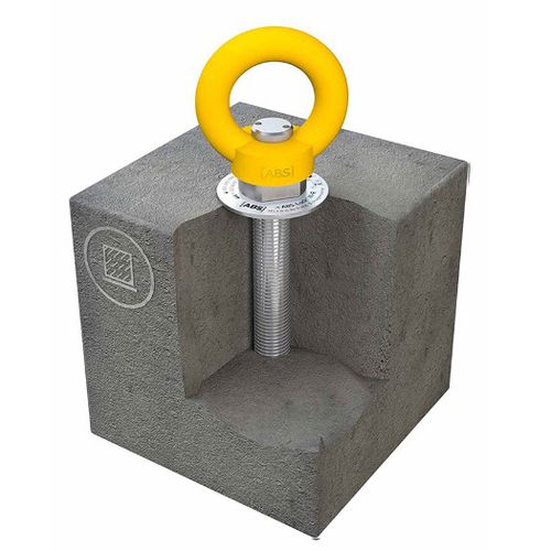 Anclaje anticaída de acero inoxidable - ABS-Lock III-R - SafetyConcept s.a. - de hormigón