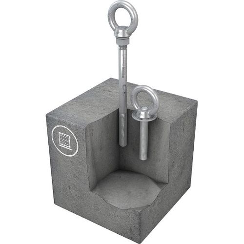 Anclaje anticaída de acero inoxidable - ABS-Lock III-B - SafetyConcept s.a. - para techado / de hormigón