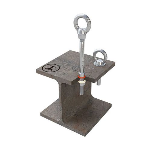 Anclaje anticaída de acero inoxidable - ABS-Lock III-ST - SafetyConcept s.a. - para acero / para techado