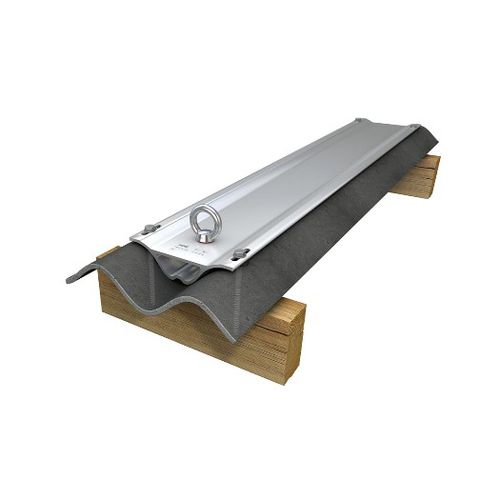 Anclaje anticaída de acero inoxidable - ABS-Lock Wave 60 - SafetyConcept s.a. - para techado