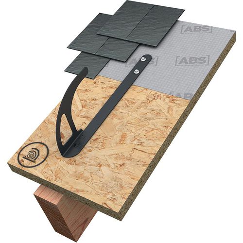 Gancho de rosca - ABS-Lock DH04-F - SafetyConcept s.a. - para techado / con de seguridad / de acero inoxidable