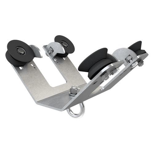Anclaje anticaída de acero inoxidable - ABS-RunBeam - SafetyConcept s.a. - para acero