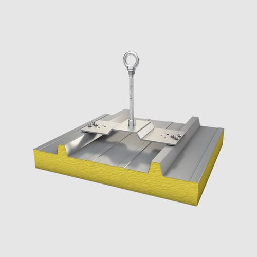 Anclaje anticaída de acero inoxidable - ABS-Lock X-SW-6 - SafetyConcept s.a. - para acero