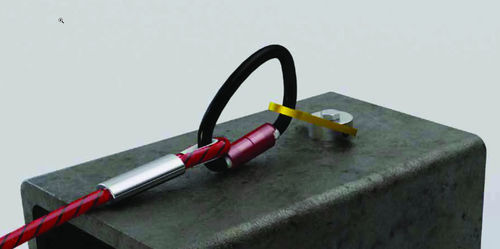 Anclaje anticaída de acero inoxidable - ABS-Lock360  - SafetyConcept s.a. - para acero / de hormigón