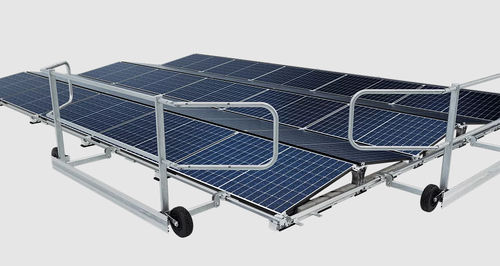 Barandilla abatible - ABS-Solar Guard Mobile - SafetyConcept s.a. - de aluminio