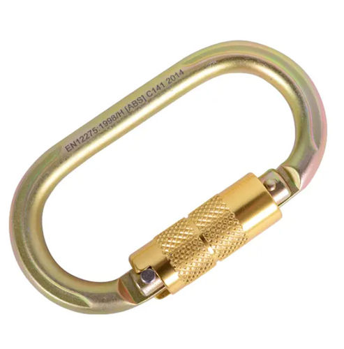 Mosquetón de bloqueo - TwinLock - SafetyConcept s.a. - de seguridad para velero / de acero / oval