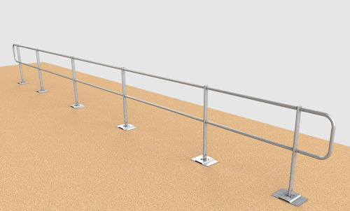 Barandilla temporal -  Holz - SafetyConcept s.a. - de aluminio / madera