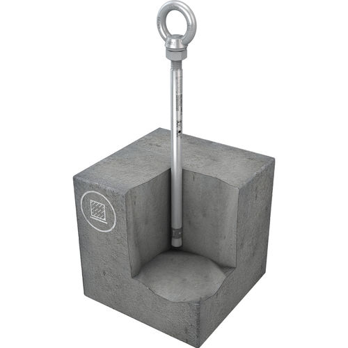 Anclaje anticaída de acero inoxidable - ABS-Lock III-BE-Pro - SafetyConcept s.a. - para techado / de hormigón