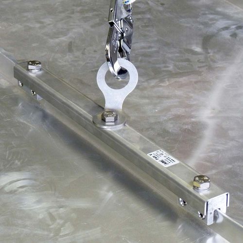 Anclaje anticaída de acero inoxidable - ABS-Lock Falz V - SafetyConcept s.a. - de aluminio / para techado