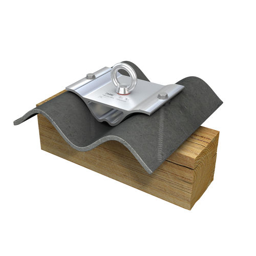 Anclaje anticaída de acero inoxidable - ABS-Lock Wave - SafetyConcept s.a. - de aluminio / para techado