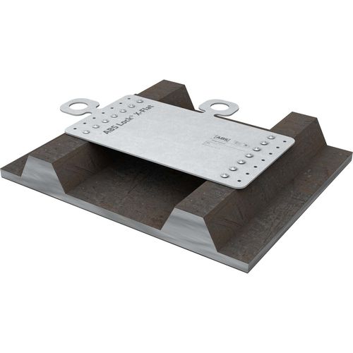Anclaje anticaída de acero inoxidable - ABS-Lock X-FLAT - SafetyConcept s.a. - para acero / para techado