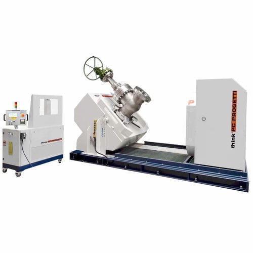 Banco de ensayo reclinable - BOR-M/350 - Think PC PROGETTI - de presión / de fugas / automático