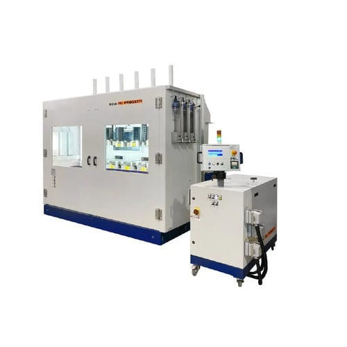Banco de ensayo de presión - BV-6V/60P - Think PC PROGETTI - controlado por PLC / para válvulas / industrial