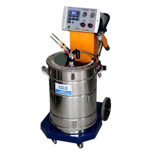 Máquina de revestimiento de pintura en polvo con pistola electrostática - COLO-668 - Hangzhou color powder coating equipment ltd - manual