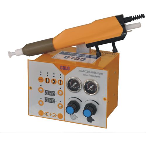Máquina de revestimiento de pintura en polvo con pistola electrostática - COLO-800D-03A - Hangzhou color powder coating equipment ltd