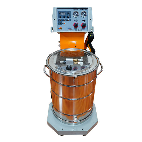 Máquina de revestimiento de pintura en polvo con pistola electrostática - CL-668 - Hangzhou color powder coating equipment ltd - manual