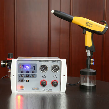 Máquina de revestimiento de pintura en polvo para laboratorio - CL-668-T-06C - Hangzhou color powder coating equipment ltd - manual