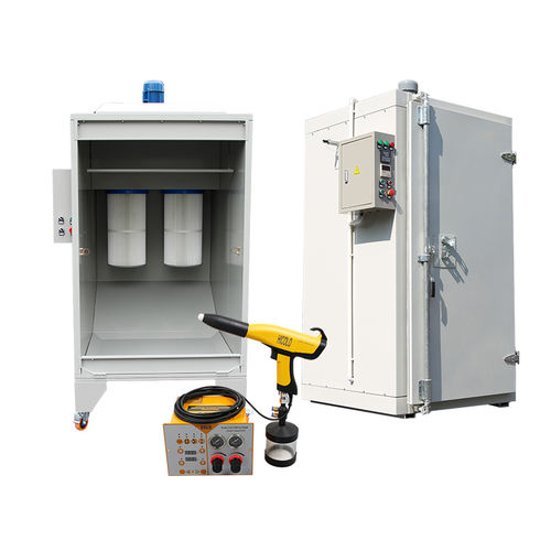Máquina de revestimiento de pintura en polvo para laboratorio - KF-800D - Hangzhou color powder coating equipment ltd - automática