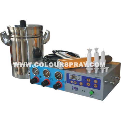 Máquina de revestimiento de pintura en polvo con ajuste digital - COLO-660T-H - Hangzhou color powder coating equipment ltd