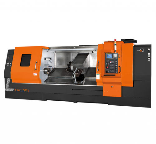 Torno CNC - A-Turn series  - KAAST Machine Tools Inc. - horizontal / 2 ejes / con plataforma inclinada
