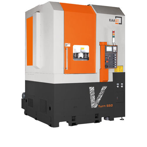 Torno CNC - V-Turn series - KAAST Machine Tools Inc. - vertical / 2 ejes / A2-8