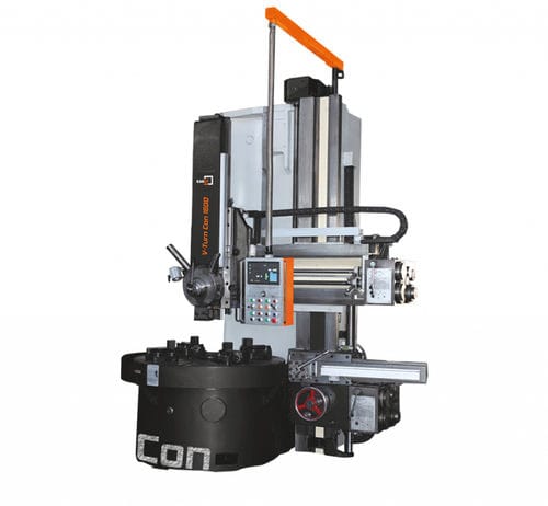 Torno manual - V-Turn series  - KAAST Machine Tools Inc. - vertical / 2 ejes / rígido