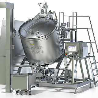 Mezcladora dinámica - VACUTHERM - ProXES GmbH - batch / líquido-sólido / para la industria agroalimentaria