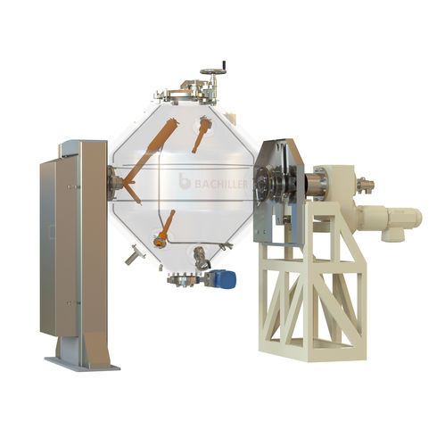 Secador bicónico - BICUUM - BACHILLER Mixing & Drying Technology - de vacío / de tambor / rotativo
