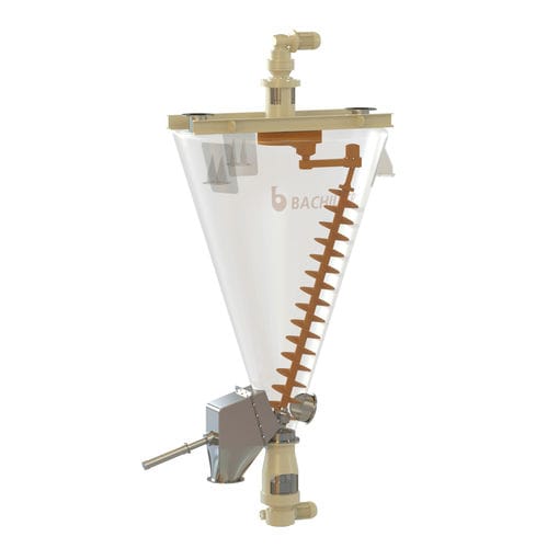 Mezcladora de tornillo cónico - ELICONOMIX - BACHILLER Mixing & Drying Technology - vertical / batch / de polvo