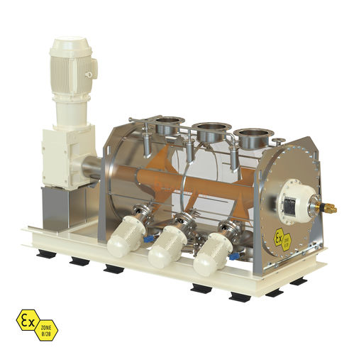 Mezcladora de rejas - TURBOMIX - BACHILLER Mixing & Drying Technology - batch / de sólidos / para la industria agroalimentaria