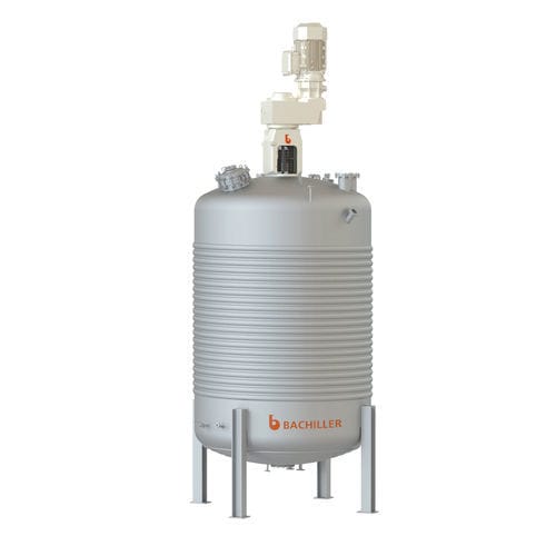 Reactor con agitación - BACHILLER Mixing & Drying Technology - de depósito agitado / para la industria del plástico / para productos químicos