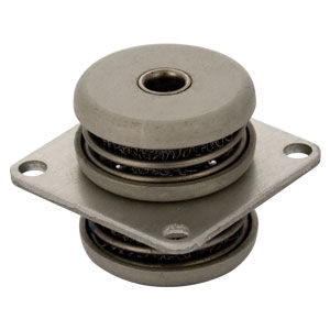 Soporte antivibratorio cilíndrico - V10Z36-7001S series - Advanced Antivibration Components - de acero / amortiguador de muelle