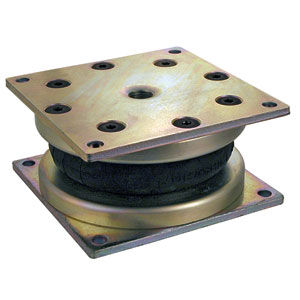 Soporte antivibratorio cuadrado - V11Z48MPSB11 series - Advanced Antivibration Components - de acero / con muelle de aire