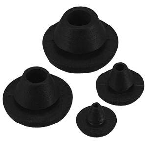 Bumper de caucho - V10R88M series - Advanced Antivibration Components - enchufable