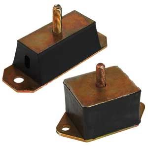 Soporte antivibratorio cuadrado - V12Z06MA / V12Z06MB series - Advanced Antivibration Components - rectangular / de elastómero / de acero
