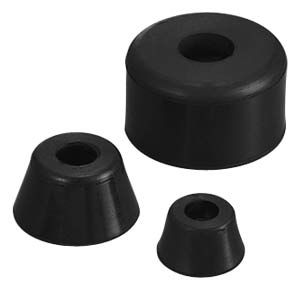 Bumper de caucho - V12Z58MK series - Advanced Antivibration Components - para equipamiento médico
